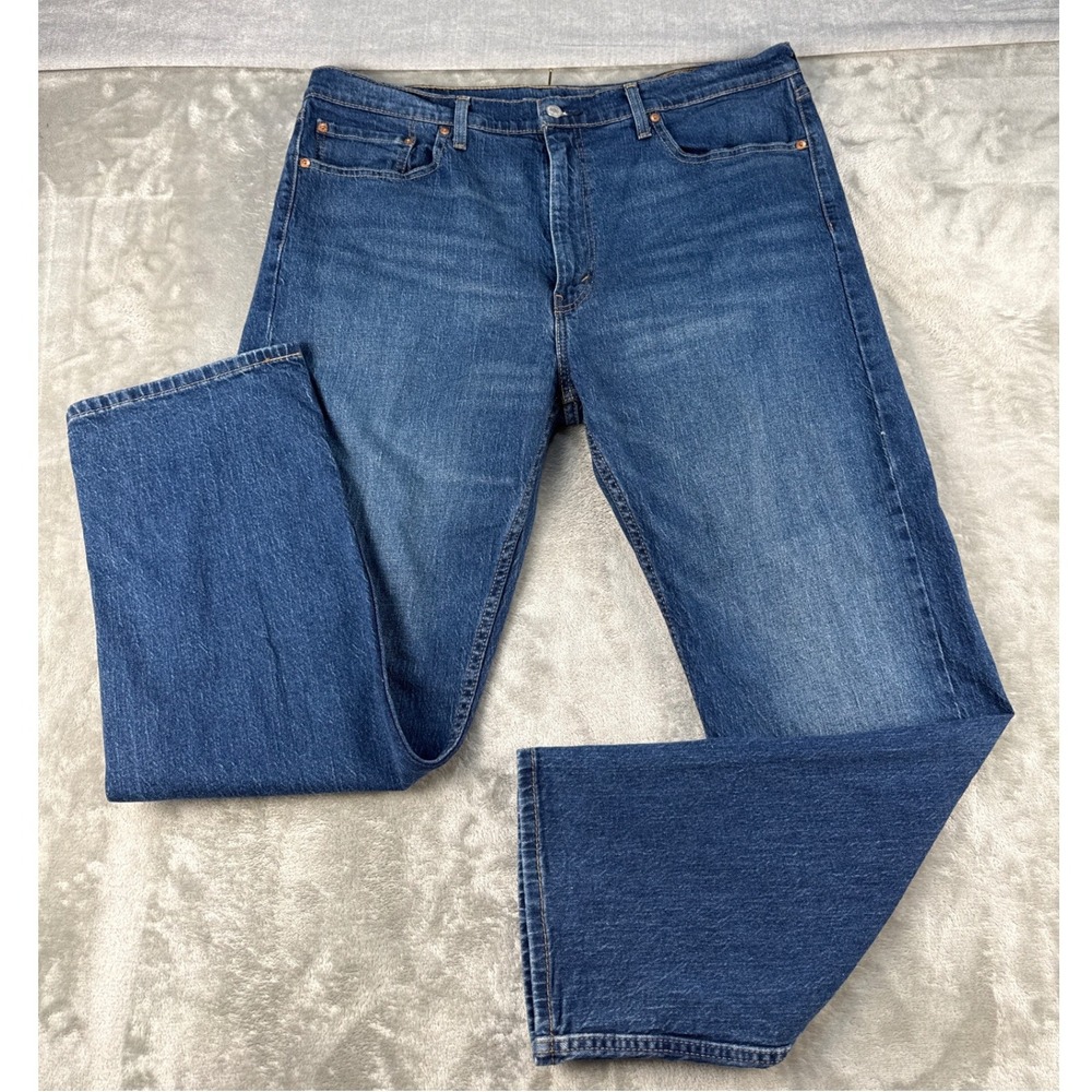 Levi's Jeans Mens 40x30 505 Regular Fit Blue Straight Leg EUC